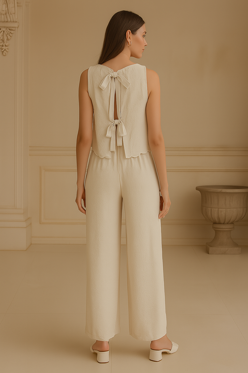 Chic Olive Breeze Linen Co-Ord Set