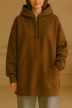 Cocoa Comfort Oversized Hoodie – Herbst-Edition 
