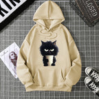 Grumpy Cat Latte Hoodie – Cozy Attitude Edition