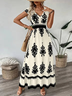 Eleganz – Boho-Maxikleid