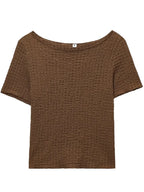 ChocoLuxe Lounge Set – 2-Piece Comfy Brown Outfit